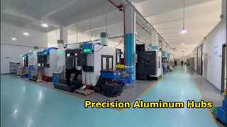 Mozzi di precisione in alluminio pressofuso lavorati a CNC