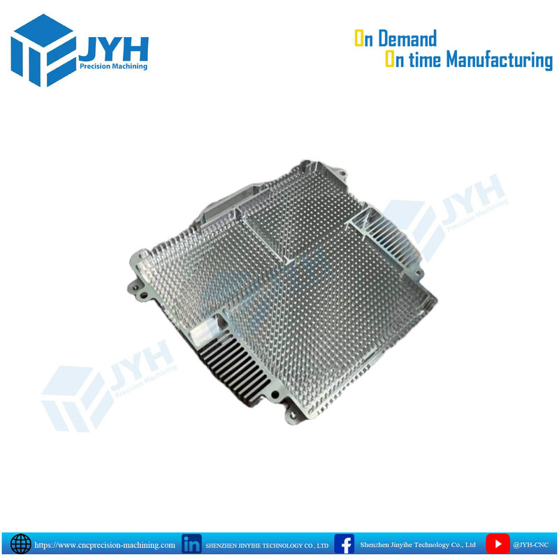 Dispositivo termico ad alta densità a pin-fin con tolleranza di ±0,01 mm e custodia ECU resistente alla corrosione